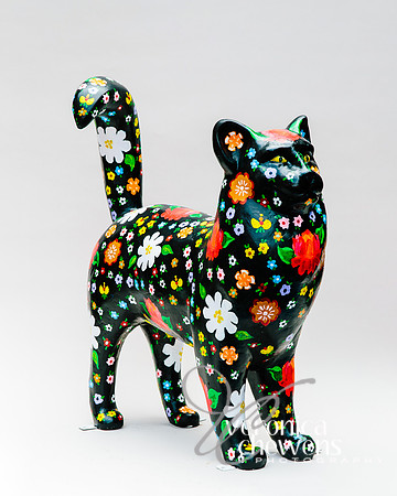 #9 Russian Folk Art Cat (3)