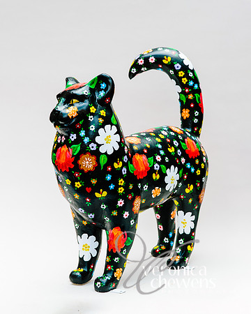 #9 Russian Folk Art Cat
